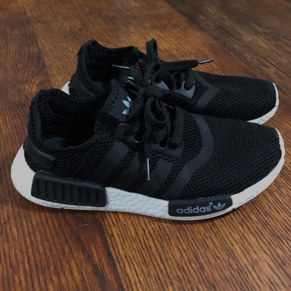 Adidas Boost NMD_R1 Black White